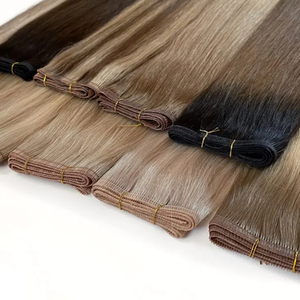 Đôi rút ra bó làm nổi bật Tóc tổng hợp chịu nhiệt sợi không ngọn lửa bó tổng hợp xương thẳng tóc mở rộng - Product Image 1