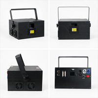 Lumière laser d'animation couleur pleine 10W, IP20, contrôle DMX512, éclairage laser RGB pour scène, club, bar, discothèque, spectacle