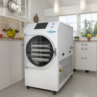 Snoepvriesdroger Grote Capaciteit 15kg Elektrische Verwarming Automatische Vacuümpomp Vriesdroogmachine voor Voedsel Fruit SUS304