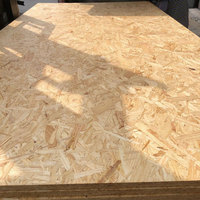 Panneau OSB à prix compétitif 4x8, panneaux de particules finis, feuille de panneaux de particules certifiée CE pour la construction de toitures extérieures
