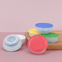 Bouchon en plastique personnalisé pour bec verseur, accessoires en plastique, bouchons en plastique de 42 mm à pression pour emballages de boîtes métalliques