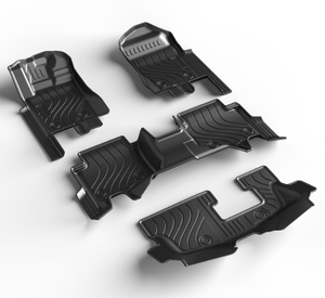 แผ่นรองพื้นรถยนต์แบบเต็มคัน กันลื่น กันน้ำ สำหรับรถยนต์ <span class=keywords><strong>Everest</strong></span> Seven Seat SUV ปี <span class=keywords><strong>2022</strong></span> รุ่นตกแต่ง<span class=keywords><strong>ภายใน</strong></span>แบบพิเศษ - Product Image 2