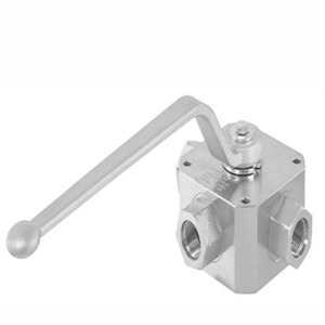 Stauff Ball Valve 1 In Carbon Steel High Pressure Industrial Hydraulic Use - Product Image 1