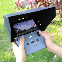 Pare-soleil pour écran d'ordinateur portable, télécommande, anti-reflet pour tablette, iPad, console de jeu, housse en cuir bloquant la lumière extérieure
