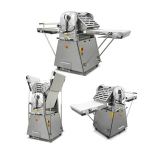 Reversible Countertop Roti Canai Dough Sheeter Machine Croissants <b>Laminator</b> Dough Sheeter Automatic Dough Press Machine - Product Image 3