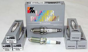 <span class=keywords><strong>KM</strong></span> PREMIUM AUTO PARTS Bujía de iridio y platino de 6240, apta para Infiniti Hyundai Kia Nissan - Product Image 3