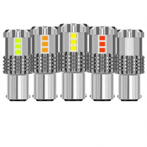 CANBUS 15 LED Azul Universal para Automóvil, Luz LED de Señal de Giro, Luz de Reversa, Bombilla W21W 12V 10W 7440 7443 1156 1157 3156 - Product Image 2