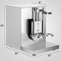 Machine à secouer les bulles de thé à double cadre Vevor Chine, machine à secouer automatique pour thé à bulles, boissons, lait, machine à secouer les bulles de thé