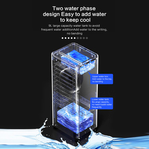 Portable Air Cooler Fan Water Cooling Natural Wind With Ice Crystals Air Purifier Function Household Use - Product Image 2