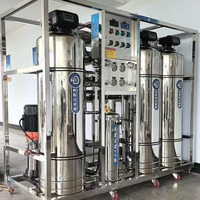 Kunden spezifische industrielle Umkehrosmose-Wasser aufbereitung anlage 5 7 Stufen Filter UV-Ozon generator Edelstahl tank