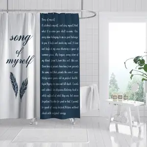 Brand Logo Shower Curtain Famous Fashion Unisex Designers Rug Cortina De Ducha Curtains For Bathroom Sets Designer