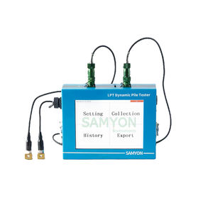 Testeur d'intégrité de pile Samyon Instrument d'essai de pile PIT <span class=keywords><strong>Test</strong></span> d'intégrité d'<span class=keywords><strong>impact</strong></span> à faible déformation LPT - Product Image 2
