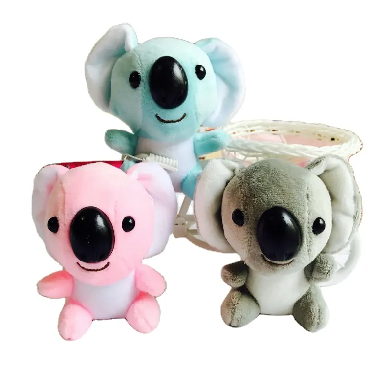Mini Koala Stuffed Animal Toys Cute Plush Toy Keychain/stuffed animal keychain