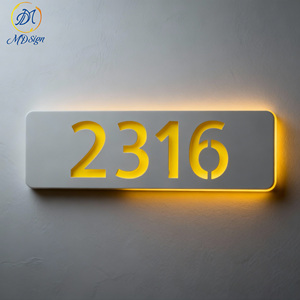 Letrero <span class=keywords><strong>de</strong></span> Puerta con Sensor <span class=keywords><strong>de</strong></span> Luz <span class=keywords><strong>de</strong></span> Estilo <span class=keywords><strong>Chino</strong></span> Personalizado, Señalización Comercial para Espacios Comerciales, Letrero con Número <span class=keywords><strong>de</strong></span> Habitación <span class=keywords><strong>de</strong></span> Hotel - Product Image 6