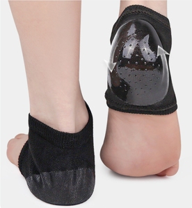 Manicotto di protezione del tallone <span class=keywords><strong>in</strong></span> <span class=keywords><strong>Gel</strong></span> di Silicone per la cura quotidiana del piede plantare fascite tacco - Product Image 6