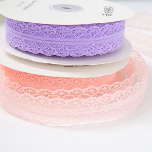 Ruban en polyester découpé de 3 cm x 50 yards pour emballage de gâteaux, fleurs, bouquets, soies et satins pour mariages et Halloween - Product Image 6