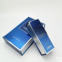 Vente en usine nouvelle boîte d'emballage personnalisée avec conception magnétique petite boîte à cosmétiques magnétique recyclable en papier avec logo