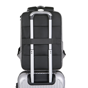 Wholesale Geometric Large Capacity Waterproof Anti-Theft <b>Laptop</b> <b>Backpack</b> USB Port Honeycomb Breathable Design Lightweight - Product Image 4