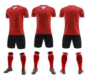 Vente en gros de maillots de football imprimés sur mesure Kits de football Vêtements de sport de conception Survêtement de football Technique teinte par vêtement - Product Image 4