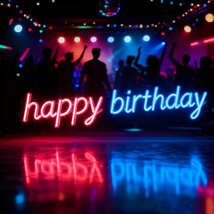 Sinh Nhật Nguồn Cung Cấp Bên Dẫn Số Tùy Chỉnh Đèn Neon Neon Chữ Dấu Hiệu Cho Sinh Nhật Đảng Trang Trí - Product Image 4