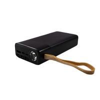 2025 nouveau prix de gros banque de puissance 20000mah chargeur Portable Logo personnalisé banque de puissance avec câble intégré avec support de téléphone