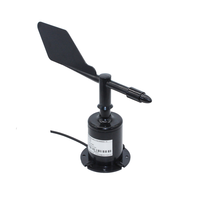 Sensor de dirección del viento ES-W300, transmisor de viento de aleación de aluminio para monitoreo de estaciones meteorológicas