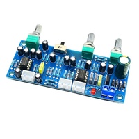 Papan Amplifier 2.1 Channel Subwoofer Preamp Board Low Pass Filter Pre-AMP Amplifier Board Preamplifier NE5532