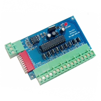 Décodeur dmx 3/4/6/8/9/12/18 canaux 5a/ch, tension constante, pilote led