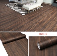 Rouleau de revêtement de sol en vinyle aspect bois UDK 1.22*50m papier de contact pelable et collant pour chambre à coucher cuisine salon bureau maison