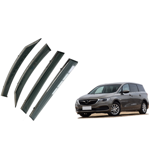 Injection Side Window Deflectors Visor Rain Guards for Buick GL6 2017 Wind Deflector Auto Accessories - Product Image 1