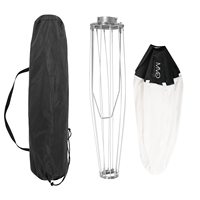 Lanterne Portable 55cm 65cm 85cm Kit d'éclairage de boîte souple vidéo en métal diffuseur Bowen's Mount Softbox pour Studio de photographie