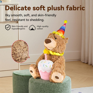 Portable AI Dog <b>Toy</b> with 15-20 Hours Battery Life <b>Type</b>-C Charging Soft Cotton Material Stress Relief for Kids Birthday Gift - Product Image 4