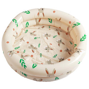 Piscine gonflable ronde en forme d'ours pour enfants, utilisation domestique, piscine à balles en PVC épaissi pour nourrissons et tout-petits - Product Image 5