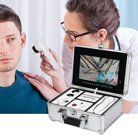 Appareil de détection des follicules pileux du cuir chevelu, analyseur d'équipement de beauté en boîte de fer portable - Écran HD de 10 pouces