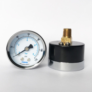 40mm wijzerplaatgrootte 8bar 120psi op maat gemaakte manometer achteraan aansluiting NPT1/8 - Product Image 1