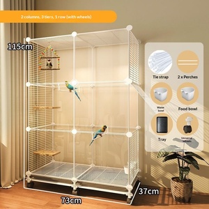 Accessoires pour animaux de compagnie : <span class=keywords><strong>Cage</strong></span> pour perroquet, <span class=keywords><strong>Cage</strong></span> pour papegaio-soleil, <span class=keywords><strong>Cage</strong></span> pour zébrin, Grande <span class=keywords><strong>cage</strong></span> à oiseaux, <span class=keywords><strong>Cage</strong></span> pour thrush, <span class=keywords><strong>Cage</strong></span> à oiseaux, Petite <span class=keywords><strong>cage</strong></span> pour perroquet - Entrepôt américain - Product Image 6