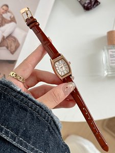 Montres à quartz carrées pour femmes Scottie 9080, nouvelle collection, luxe léger, bracelet en acier inoxydable, personnalisables en gros - Product Image 4