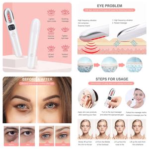 Электрический массажер для глаз с вибрацией и компрессией, умное устройство для ухода за глазами, терапия от морщин и мешков под глазами - Product Image 2