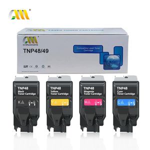 ตลับหมึกโทนเนอร์สีเต็มรูปแบบ Chinamate รุ่น TNP-48 TNP-49 สำหรับเครื่องพิมพ์ Konica Minolta Bizhub C3350 C3850 C3850FS ชิปอัจฉริยะรุ่นใหม่ล่าสุด - Product Image 1