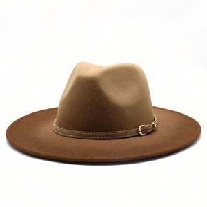 Sombreros Fedora Ombre en Oferta para Mujer, Primavera, Otoño, Invierno, Moda, Ala Ancha, Estampado, para Fiesta, Negocios, Casual, Aire Libre - Product Image 5