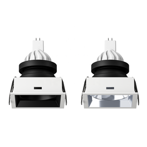 MR16 GU10 <span class=keywords><strong>Led</strong></span> Vuông Modular Vòng trước với loại khác nhau tản nhiệt cho dự án khách sạn - Product Image 2