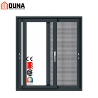 Ventanas y Puertas de Aluminio OUNA para Exteriores de Viviendas, Ventanas Corredizas de Aluminio Resistentes a Huracanes, Ventanas con Doble Acristalamiento y Rotura Térmica