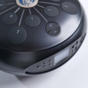 Bán Buôn Giá Rẻ 15 Tông Màu Kim Loại Màu Đen Handpan Trống Thép Kỹ Thuật Số Lưỡi Trống Với Loa <span class=keywords><strong>Bluetooth</strong></span> - Product Image 3