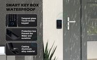 Boîte à clés intelligente étanche TTLock App, sécurité numérique par mot de passe pour le stockage de clés intelligentes à l'extérieur, pour appartement, hôtel