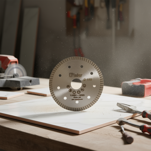 Disco de Diamante Ttake de 115 mm Turbo Gres para Corte de Azulejos de Porcelana - Product Image 3