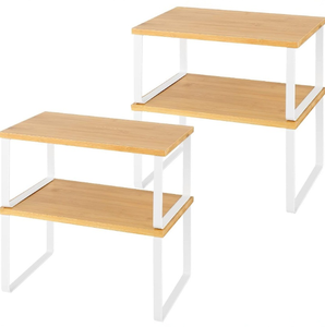 <span class=keywords><strong>Étagère</strong></span> de rangement de cuisine empilable à quatre niveaux <span class=keywords><strong>en</strong></span> <span class=keywords><strong>fer</strong></span> <span class=keywords><strong>forgé</strong></span> <span class=keywords><strong>et</strong></span> <span class=keywords><strong>en</strong></span> <span class=keywords><strong>bois</strong></span>, organisateur moderne pour épices <span class=keywords><strong>et</strong></span> bols - Product Image 1