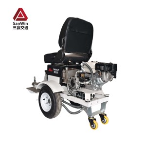 Amplificateur <span class=keywords><strong>de</strong></span> puissance pour machines <span class=keywords><strong>de</strong></span> marquage <span class=keywords><strong>routier</strong></span>, amplificateur <span class=keywords><strong>de</strong></span> commande <span class=keywords><strong>de</strong></span> ligne avec composants essentiels, moteur Honda 6,5 CV, pompe hydraulique - Product Image 1