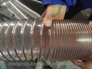 Conduit <span class=keywords><strong>de</strong></span> polyuréthane PU flexible <span class=keywords><strong>de</strong></span> haute qualité <span class=keywords><strong>de</strong></span> 51mm-Tuyau d'aspiration flexible avec nature résistante à l'usure - Product Image 2