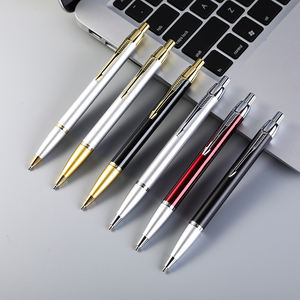 Высококачественная ручка <span class=keywords><strong>Parker</strong></span> IM с индивидуальным логотипом, новый стиль, черно-золотой клип, роскошная металлическая шариковая ручка, подарочный набор <span class=keywords><strong>Parker</strong></span> в коробке. - Product Image 2