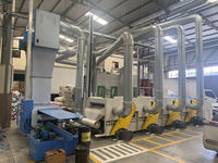 Machine de découpe et de recyclage automatique de tissus textiles à haute capacité YYSB avec composants à roulements